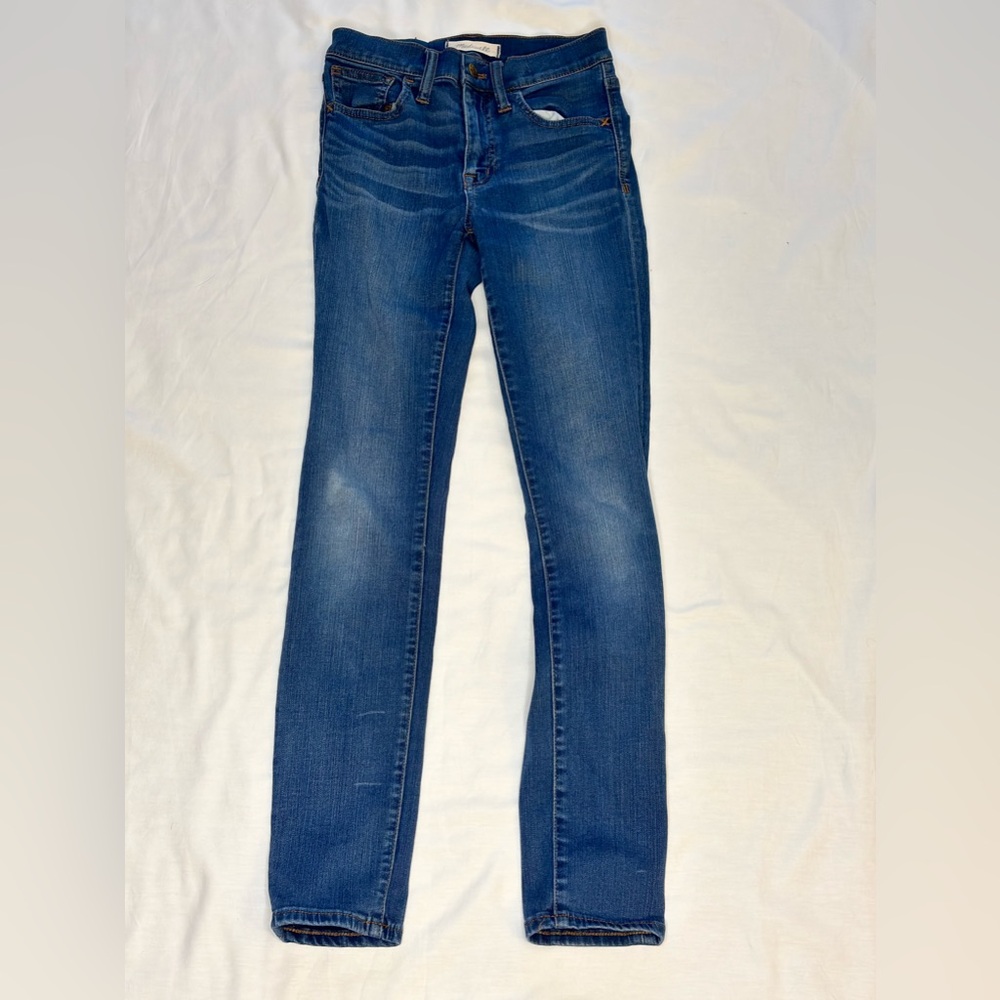 Madewell Women's Skinny Jeans in Deep Blue